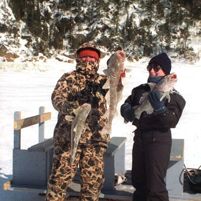 Quebec, Joe, Mary and frozen cod