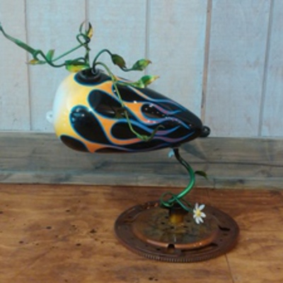 Leo Miller Garden Art tank 2015