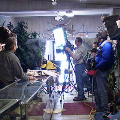 Starting filming