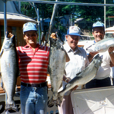Usual catch on Lake Ontario