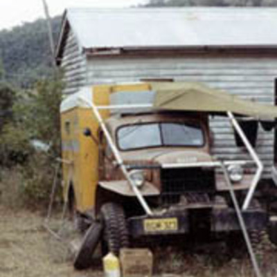 Australian truck camp