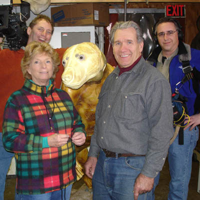 Filming crew