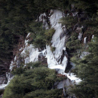 Water falls